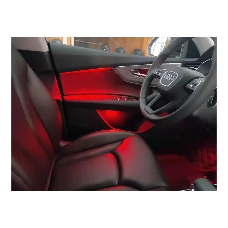 Iluminación ambiental para Audi Q8, año 2018