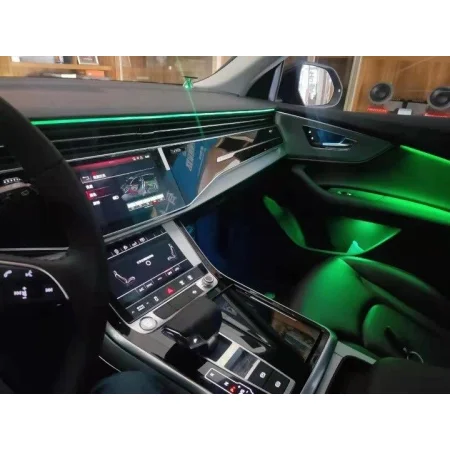 Iluminación ambiental para Audi Q8, año 2018