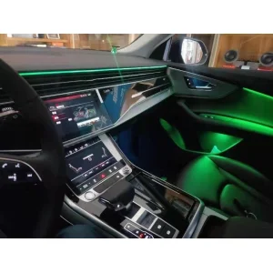 Iluminación ambiental para Audi Q8, año 2018