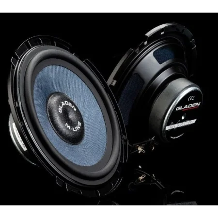 Gladen Audio M 165SLIM, Altavoces 16,5cm (6.5"), vías separadas