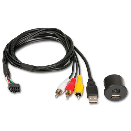 Alpine KCU 1A, Toma USB y AUX universal