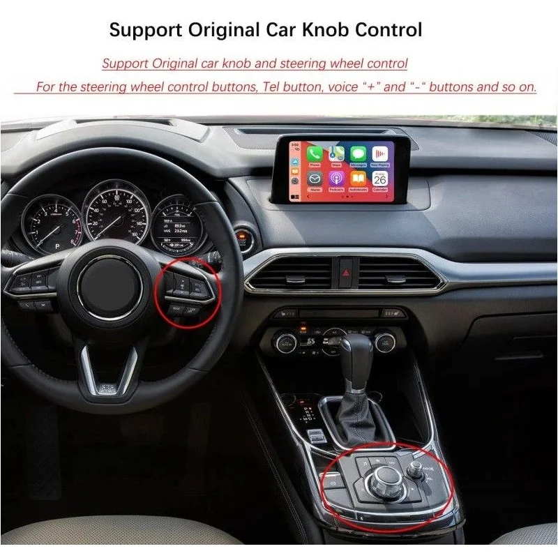 Sistema navegación: Mazda Connect System MZD