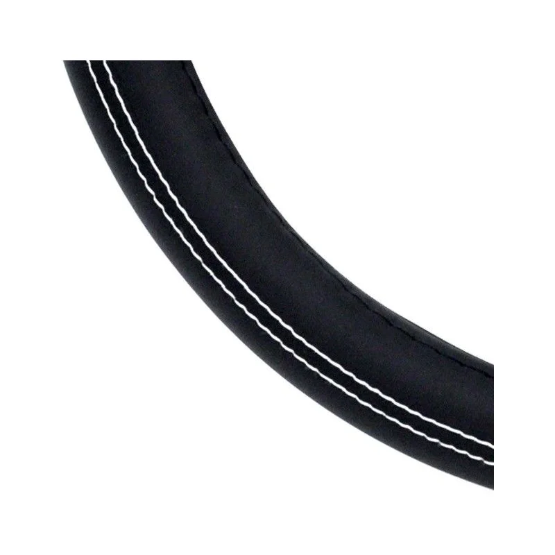 Funda universal volante 37 39 cm, bordado en blanco