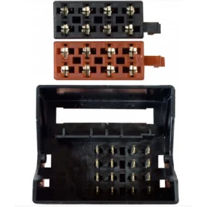 Conector radio BMW, Mini, 40 pins planos.