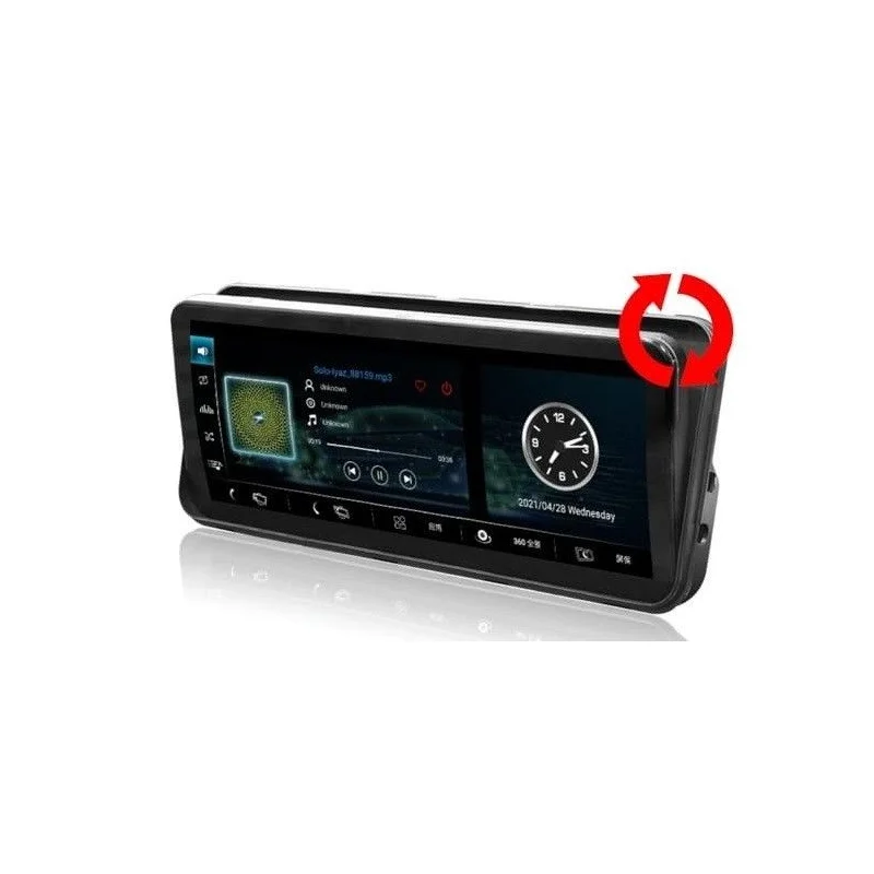 Pantalla táctil plegable de 12.3"