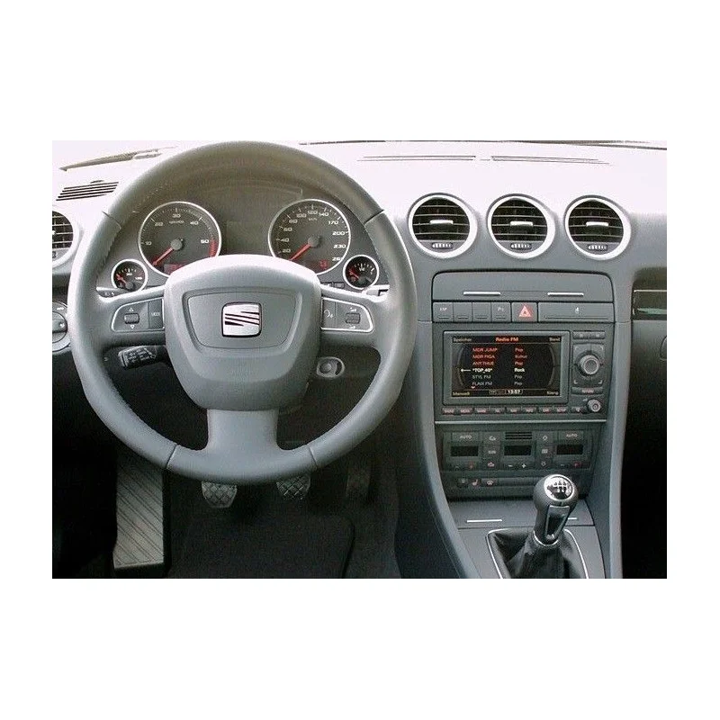 Radio navegador Audi A4 B6/B7 (2002/2008), Seat Exeo (2009 2013) en Radio navegador Android de AUG2753 Radio navegador para A