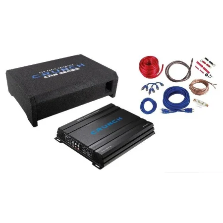 Crunch CBP1000F, Pack amplificador y subwoofer 20cm