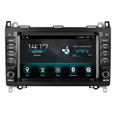 Navegador Mercedes Benz Clase A, B, Viano, Vito, Sprinter, Android 13