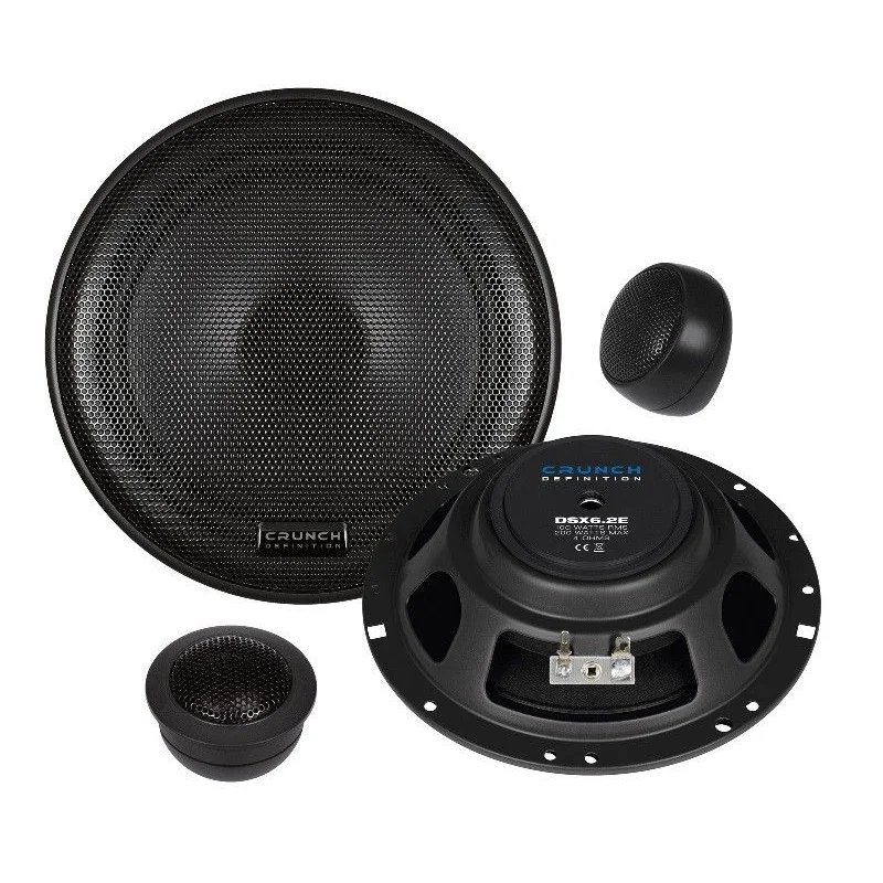 Altavoces 6,5", Crunch DSX6.2E