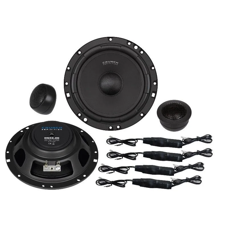 Crunch DSX6.2E altavoces 16,5cm (6,5"), vías separadas