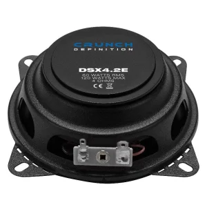 Crunch DSX4.2E altavoces 10cm (4"), vías separadas