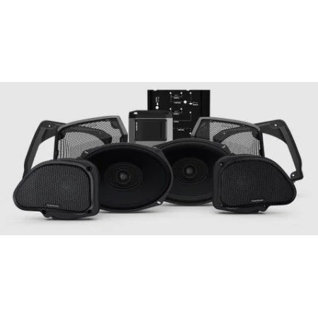 Altavoces Harley Davidson Road Glide, 1998 2013, Rockford HD9813RGSTG3