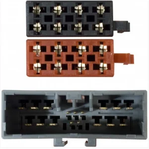Conector radio para Honda CR V, Civic, Jazz, Mitsubishi Montero, Citroen y Peugeot
