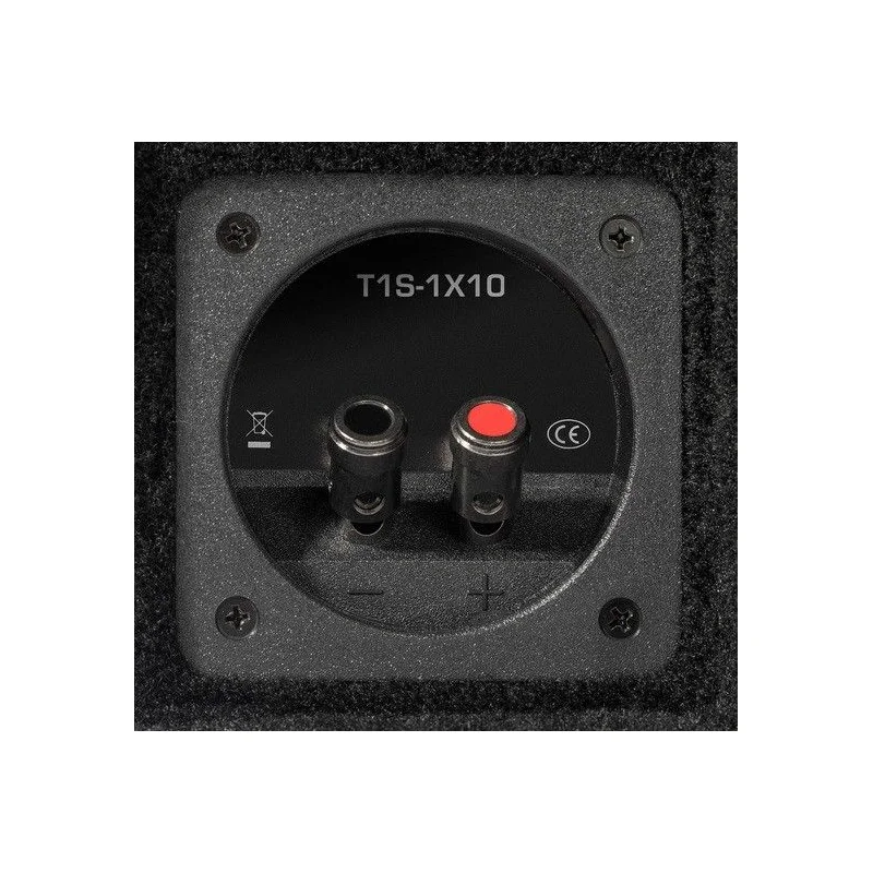 Subwoofer 10" plano con recinto cerrado, RockFord Fosgate T1S 1X10