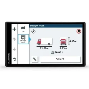 Navegador con pantalla 5,5" para camiones Garmin DEZL LGV500