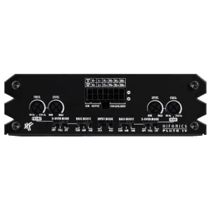 Amplificador HiFonics, 4 canales, clase D, ultracompacto