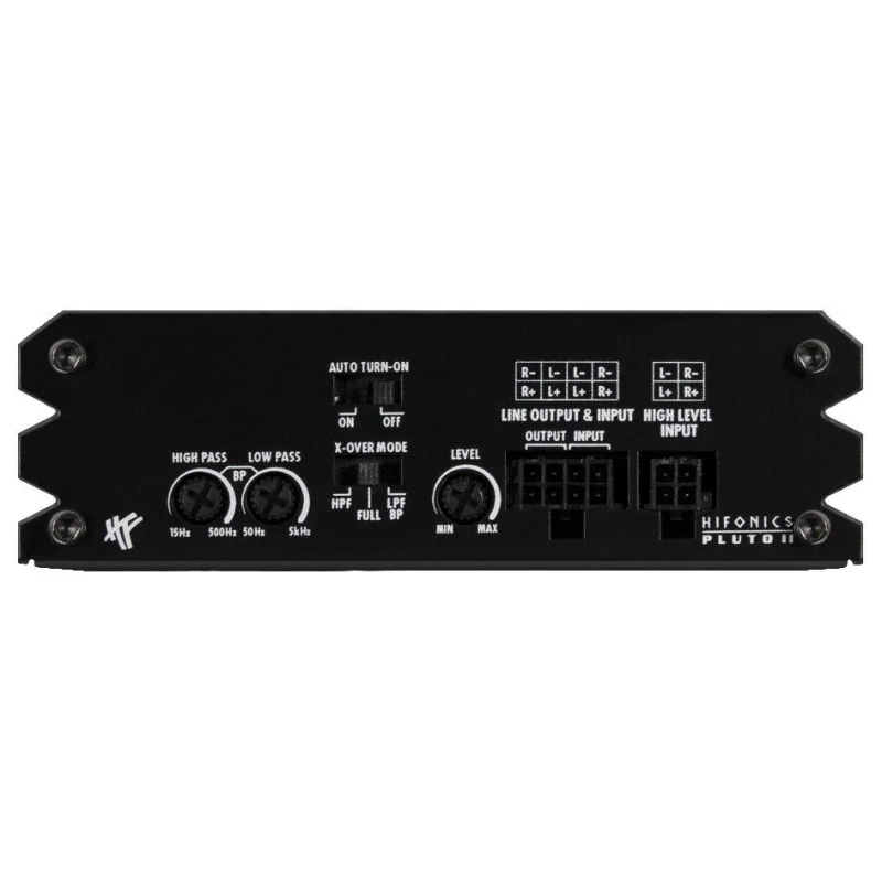 Amplificador HiFonics PLUTO II, 2 canales, ultracompacto