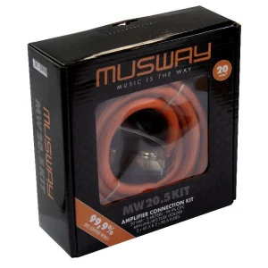 Kit instalación amplificador, Musway MW20.5KIT