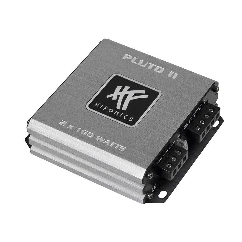 Hifonic PLUTO II amplificador de 2 canales, clase d, ultracompacto