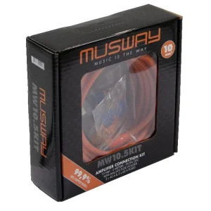 Kit instalación amplificador, Musway MW10.5KIT