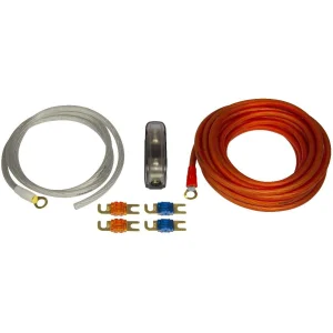 Musway MW10.5KIT, Kit instalación amplificador 10mm²
