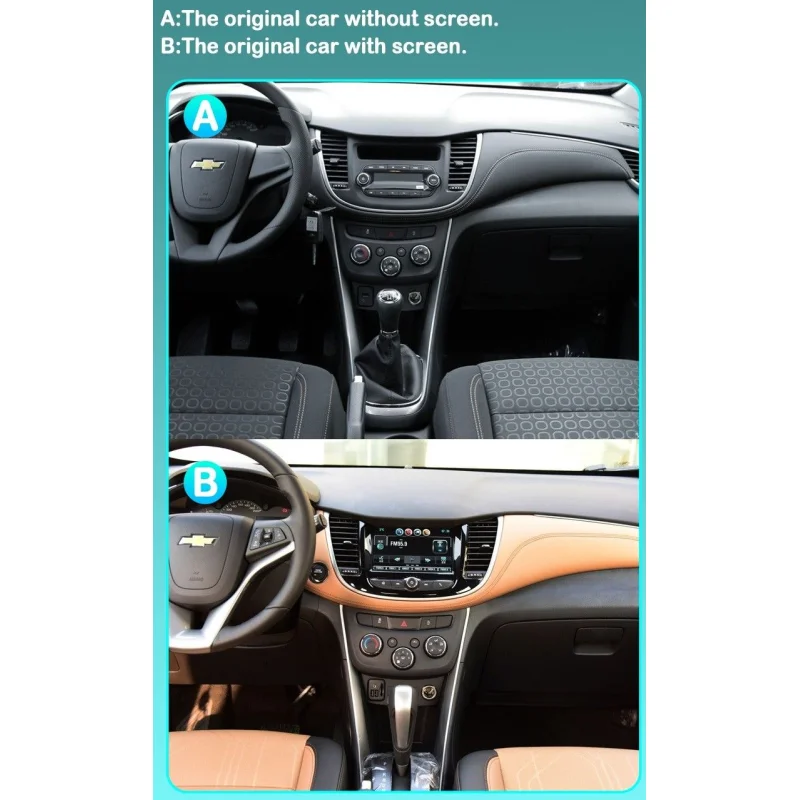 Radio navegador Chevrolet Trax, año 2017 2022. Carplay Wireless