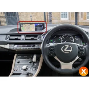 Navegador Lexus CT 200 200h, año 2011 2019