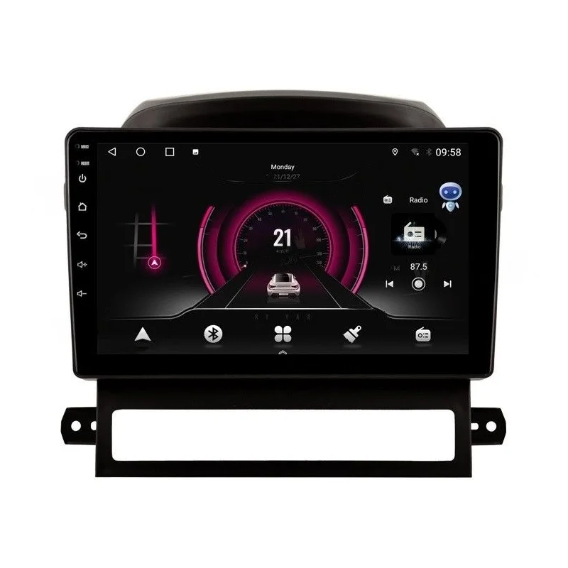 Radio navegador Chevrolet Captiva, año 2007 2012, Android 14
