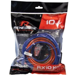 Kit cableado instalación amplificador, 10mm.