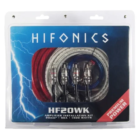 Hifonics HF20WK, Kit instalación amplificador 20mm²