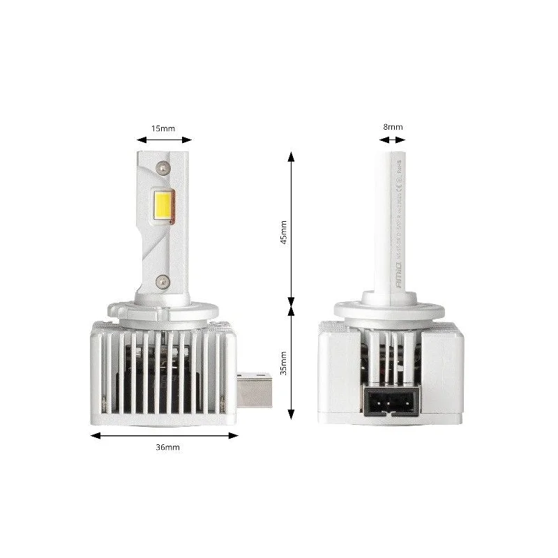 Bombillas led D1S/D1R, 70W, 6000K