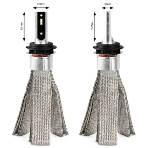 Bombillas led H7, 6000K CanBus, 50W