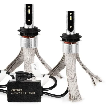 Bombillas led H7, 50W, 6000K, 12 24V, 4300lm