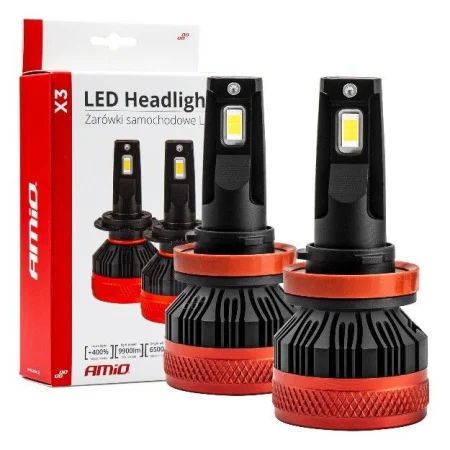 Bombilla led H8/H9/H11, 6500K, 90W
