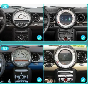 Radio navegador Mini Cooper R56, R60, año 2007 2014, Android 13