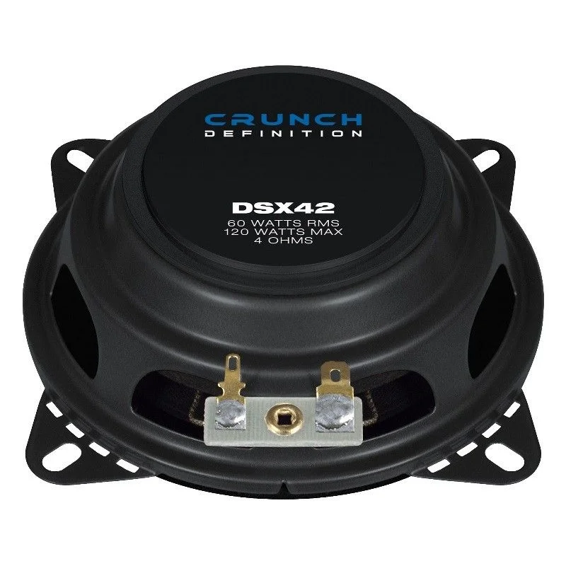 Altavoces Crunch DSX42, 4", 2 vías, coaxiales