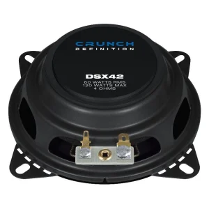 Altavoces Crunch DSX42, 4", 2 vías, coaxiales