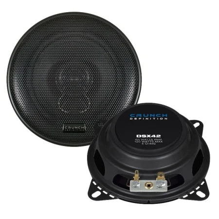Altavoces Crunch DSX42, 4", 2 vías, coaxiales