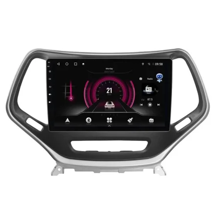 Navegador Jeep Cherokee, año 2016, Carplay, Android 12