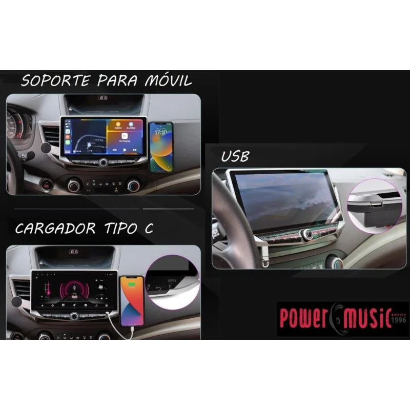Navegador Alfa Romeo Giulietta, año 2014 2019, Carplay, Android 14
