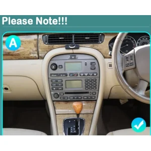 Radio original Jaguar X Type, año 2004 2009, Opción A