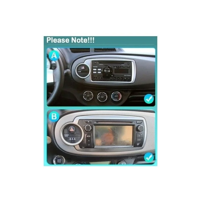Radio navegador Toyota Yaris, 2012 2017, Carplay inalámbrico & Android Auto en Radio navegador Android de TYG2112 Radio naveg