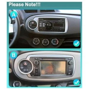 Radio navegador Toyota Yaris, 2012 2017, Carplay inalámbrico & Android Auto en Radio navegador Android de TYG2112 Radio naveg