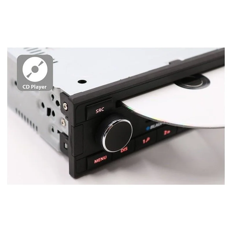 Radio con CD Blaupunkt Milano 200BT, con Bluetooth, USB y entrada auxiliar