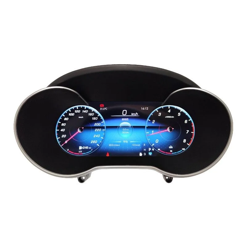 Cuadro digital Mercedes Benz Clase C W205, 2015 2018 / GLC, X253, 2016 2019, Witson