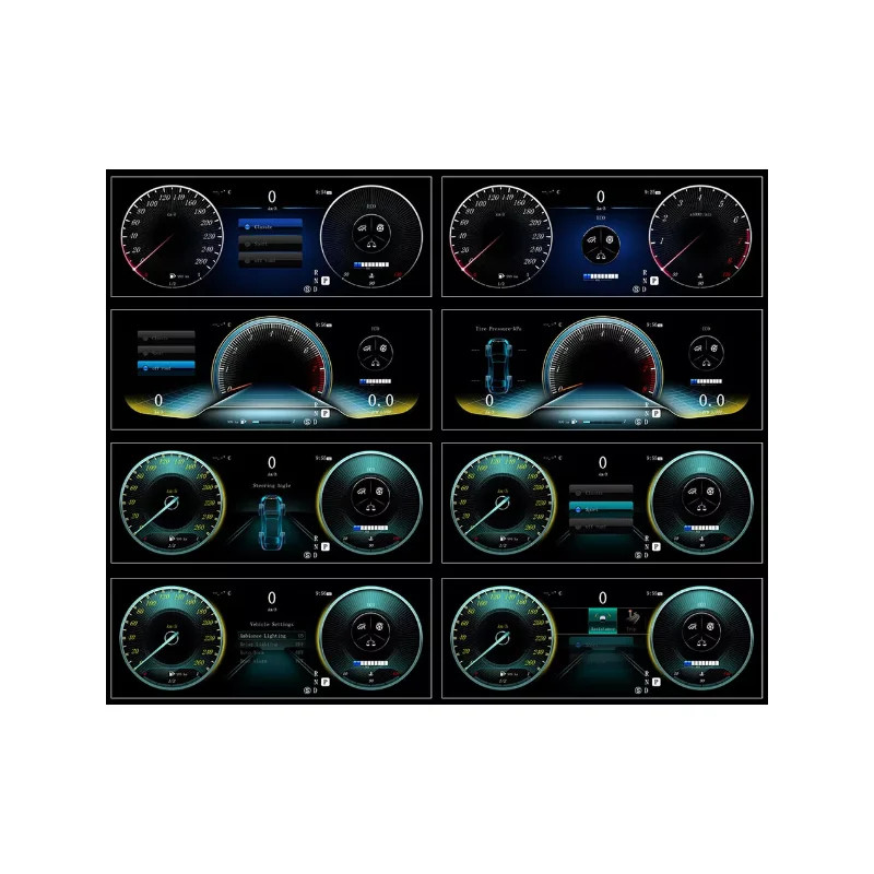 Cuadro Digital Cockpit Mercedes Benz E W212 NTG4.0, 2009 2017, Ihnavi, funcionalidades