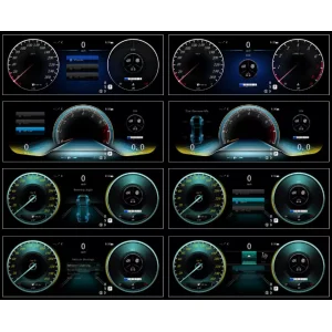 Cuadro Digital Cockpit Mercedes Benz E W212 NTG4.0, 2009 2017, Ihnavi, funcionalidades