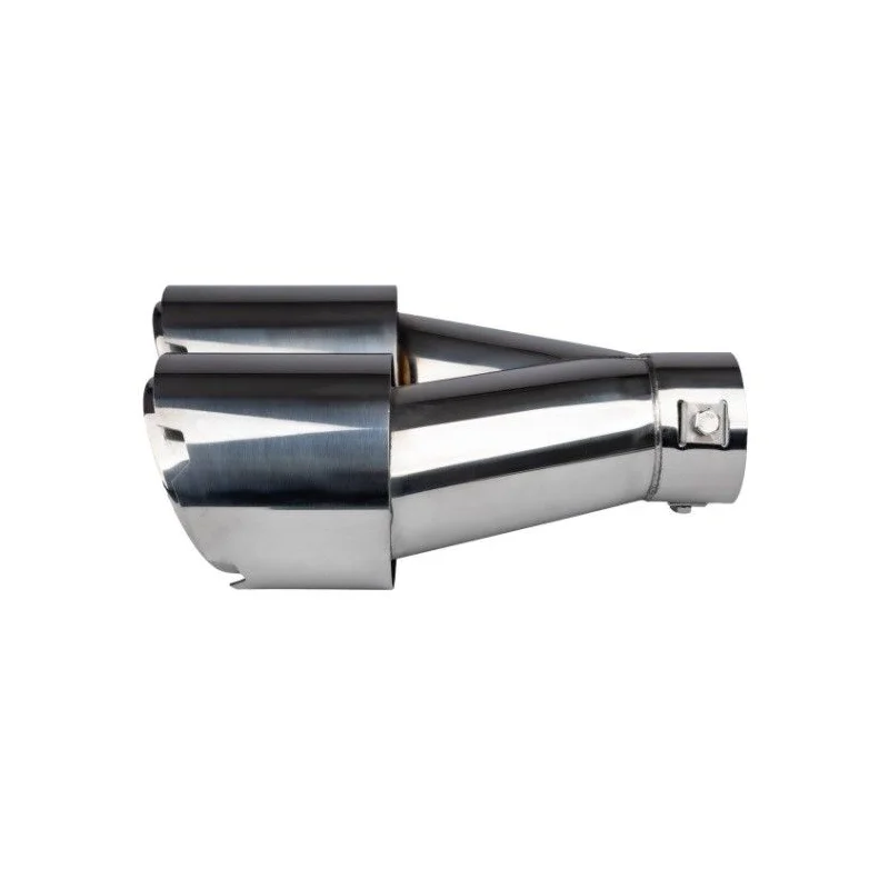Embellecedor doble cromado doble de acero inoxidable 04068