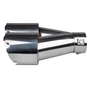 Embellecedor doble cromado doble de acero inoxidable 04068
