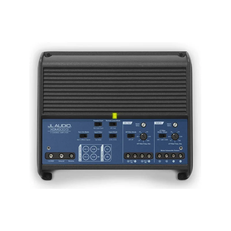 Amplificador marino JL Audio XDM500/3 , 3 canales,12V, clase D